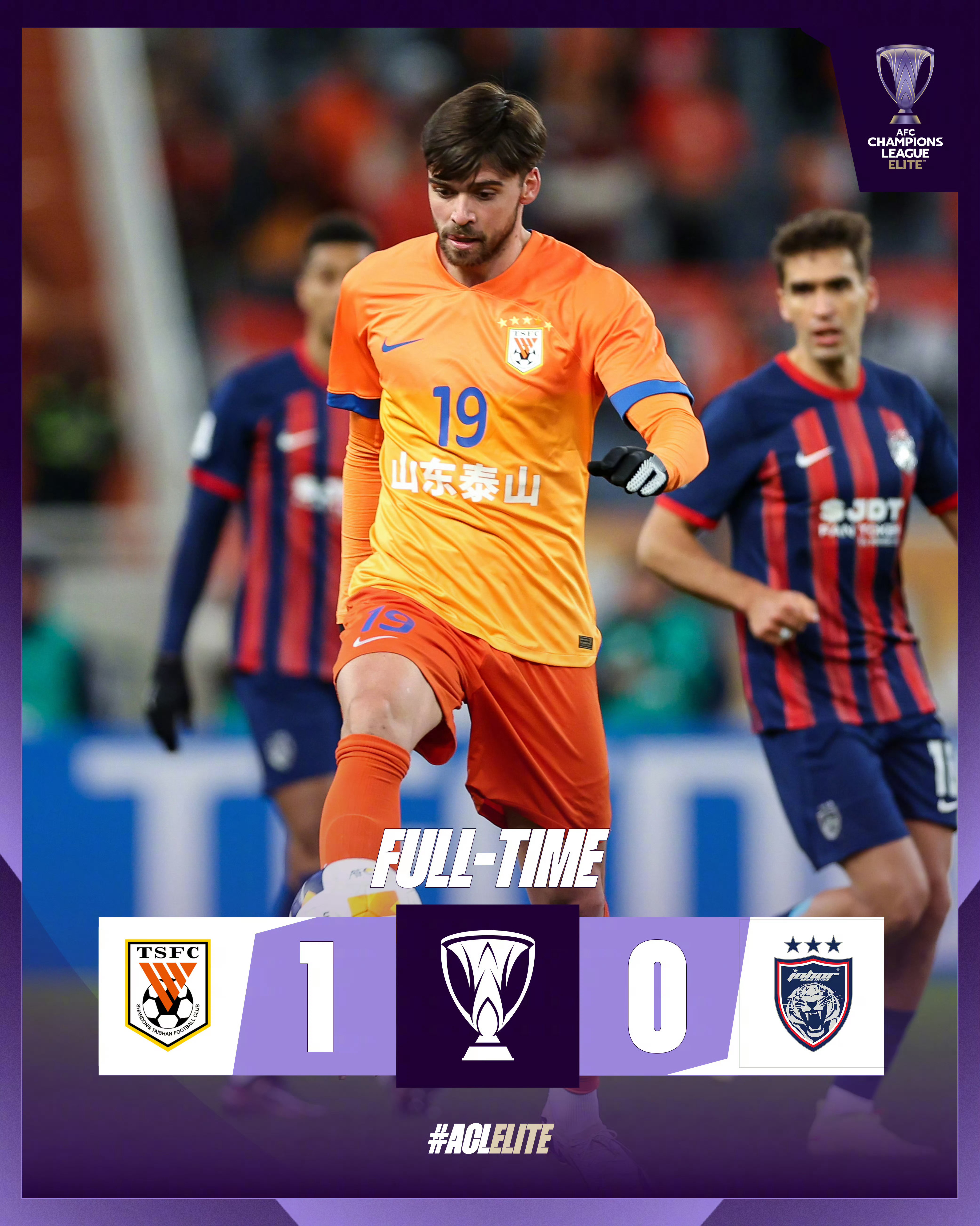 体育赛事-山东泰山迎欧冠关键赛，今夜远射贴柱，话题不断，年轻球员得到机会的简单介绍